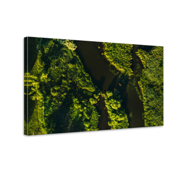Tableau paysages rivière paisible - TenStickers