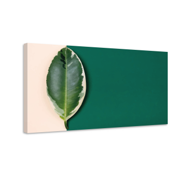 Tableau végétal Conception de feuille de tableau moderne - TenStickers