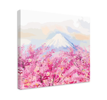 Tableau fleurs et plantes fleur de cerisier du fuji - TenStickers