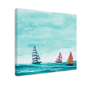 Tableau mer voiliers en mer - TenStickers
