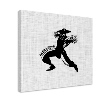 Tableau super héros pose dynamique de héros - TenStickers