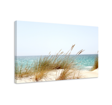 Tableau paysages vue sur les dunes côtières - TenStickers