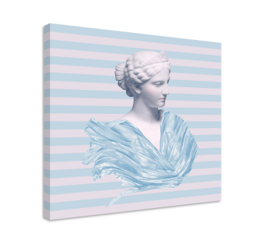 Tableau art buste de figure classique - TenStickers