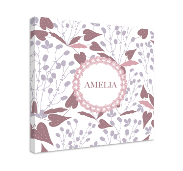 Tableau fleurs et plantes design de nom floral - TenStickers