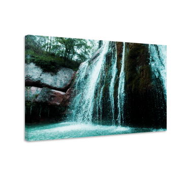 Tableau paysages scène de cascade apaisante - TenStickers