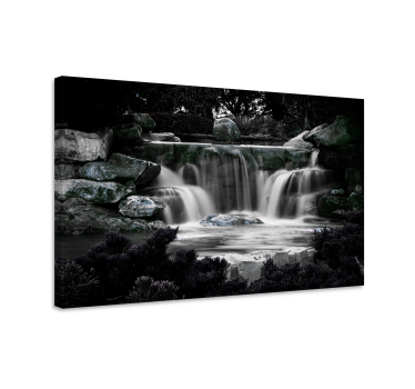 Tableau paysages chutes d'eau sereines - TenStickers
