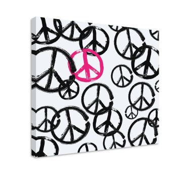 Tableau modèle de symboles de paix - TenStickers
