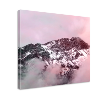 Tableau paysages montagnes enneigées - TenStickers