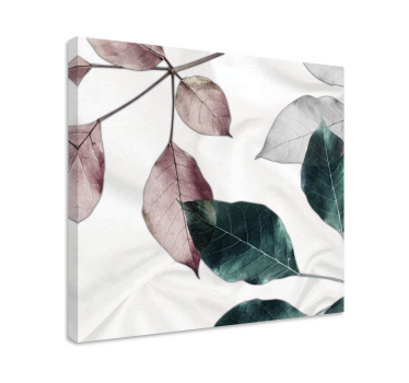 Tableau fleurs et plantes arrangement de feuilles élégant - TenStickers
