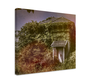 Tableau rustique cottage rustique abandonné - TenStickers