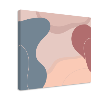 Tableau moderne harmonie des formes organiques - TenStickers