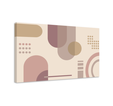 Tableau moderne formes abstraites géométriques - TenStickers