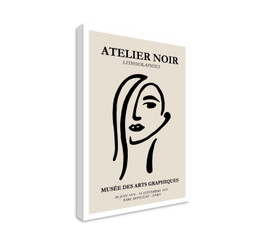 Tableau exposition lithographie art - TenStickers