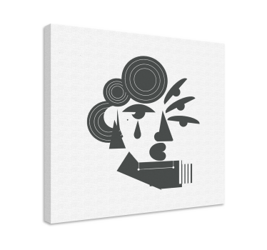 Tableau moderne créativité abstrait - TenStickers