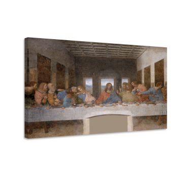 Tableau art peinture La Cène Léonard de Vinci - TenStickers