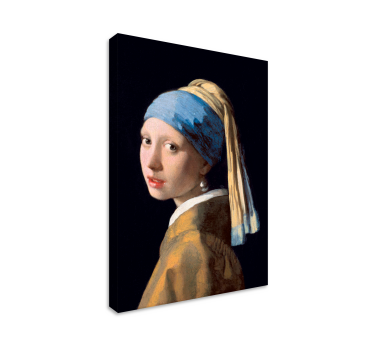 Tableau art peinture La Jeune Fille à la perle - TenStickers