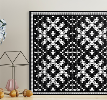 Tableau moderne design à motifs élégants - TenStickers