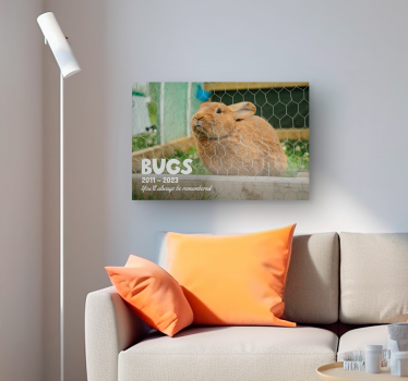 tableau épitaphe pour animal de compagnie personnalisable - TenStickers