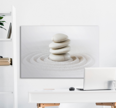 Tableau Pile de pierres zen - TenStickers