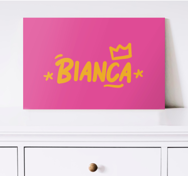 Tableau abc affichage de nom créatif - TenStickers