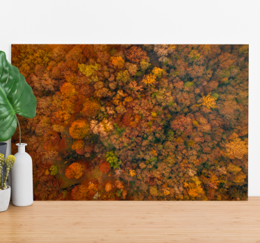 Tableau arbres canopée d'automne - TenStickers