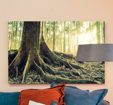 Tableau arbres racines majestueuses - TenStickers