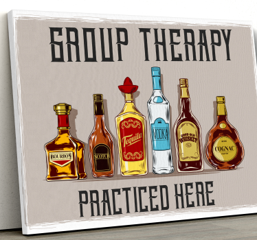 Tableau bar bouteilles de spiritueux - TenStickers