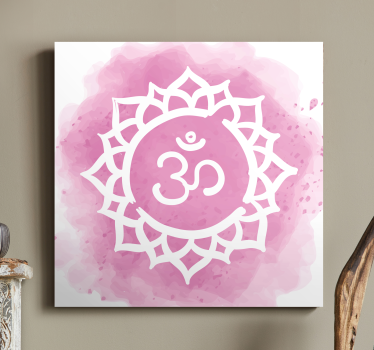 Tableau bouddha design mandala om - TenStickers
