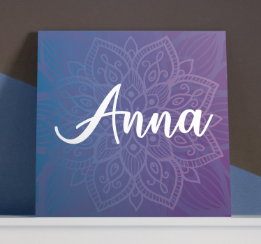 Tableau bouddha design mandala personnalisé - TenStickers
