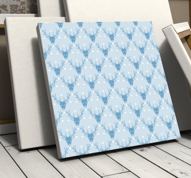 Tableau cerfs motif cerf d'hiver - TenStickers