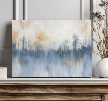 Tableau paysages forêt artistique - TenStickers