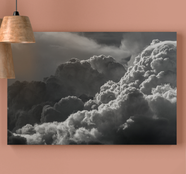 Tableau paysages formations nuageuses spectaculaires - TenStickers