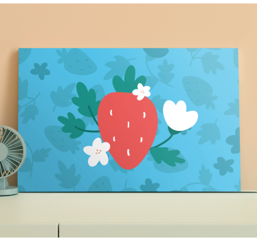 Tableau décoratif sticker de fleurs et - TenStickers