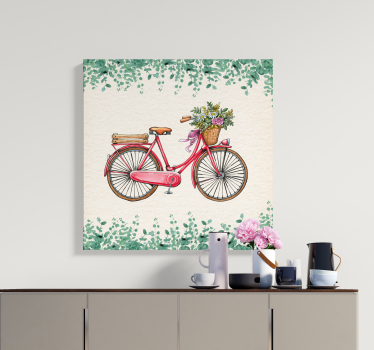 Tableau décoratif Vélo vintage rustique - TenStickers