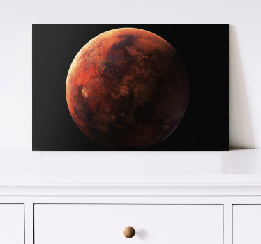 Tableau en 3d Marth rouge - TenStickers