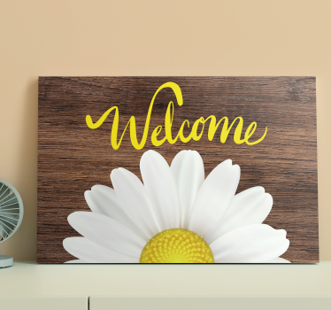 Tableau fleurs et plantes bonjour marguerite - TenStickers