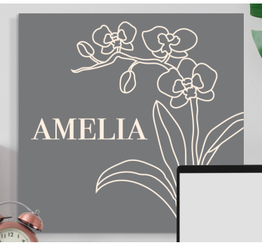 Tableau fleurs et plantes design floral élégant - TenStickers