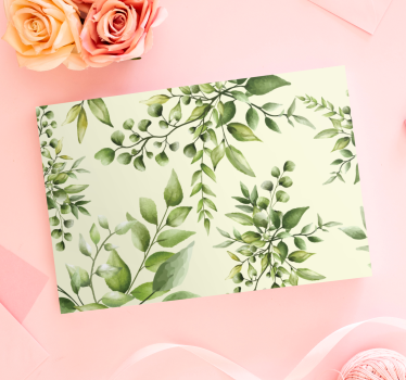 Tableau fleurs et plantes Éclosions de verdure délicates - TenStickers