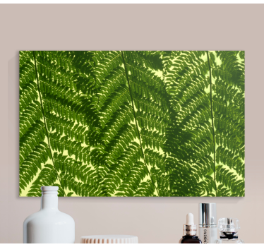 Tableau fleurs et plantes feuilles de fougère - TenStickers