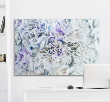 Tableau fleurs et plantes fleurs gelées - TenStickers