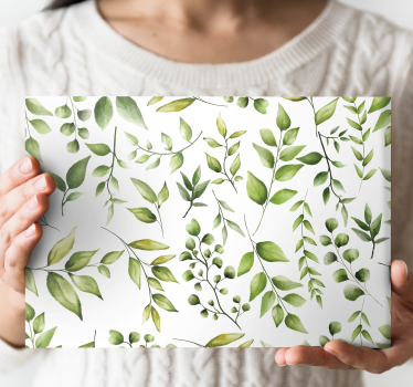 Tableau fleurs et plantes motif verdoyant luxuriant - TenStickers