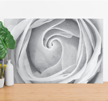 Tableau fleurs et plantes spirale de roses élégante - TenStickers