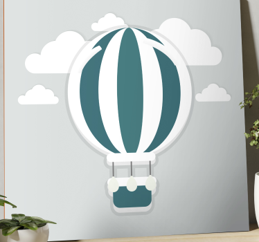 Tableau chambre enfant montgolfière - TenStickers
