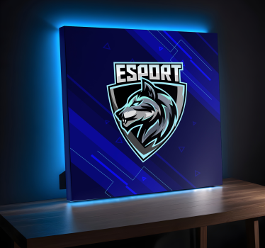Cadre jeux vidéo votre logo e-sport - TenStickers