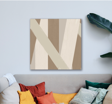 Tableau art couleurs sable - TenStickers
