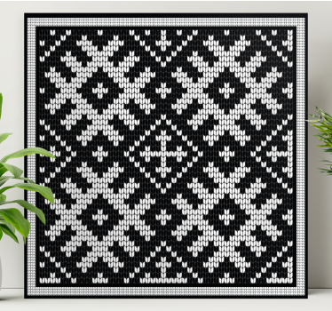 Tableau moderne design à motifs élégants - TenStickers