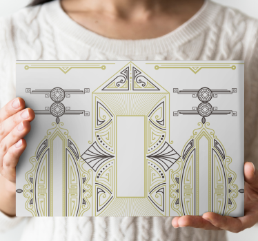 Tableau moderne disposition des formes géométriques - TenStickers