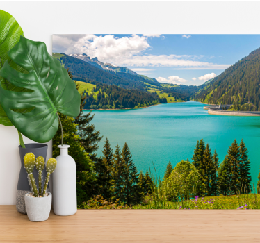 Tableau paysage Paysage Lac Longrin - TenStickers