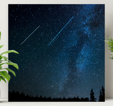 Tableau paysages ciel du soir céleste - TenStickers