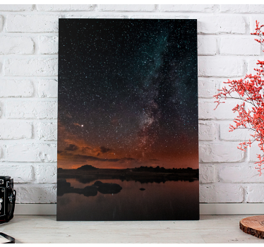 Tableau paysages nuit étoilée - TenStickers
